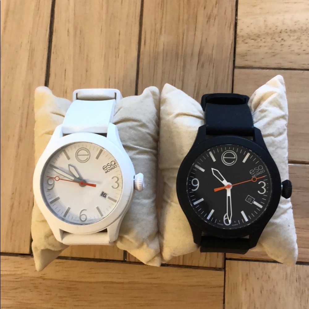 ESQ Movado watch - white - Picture 1 of 5